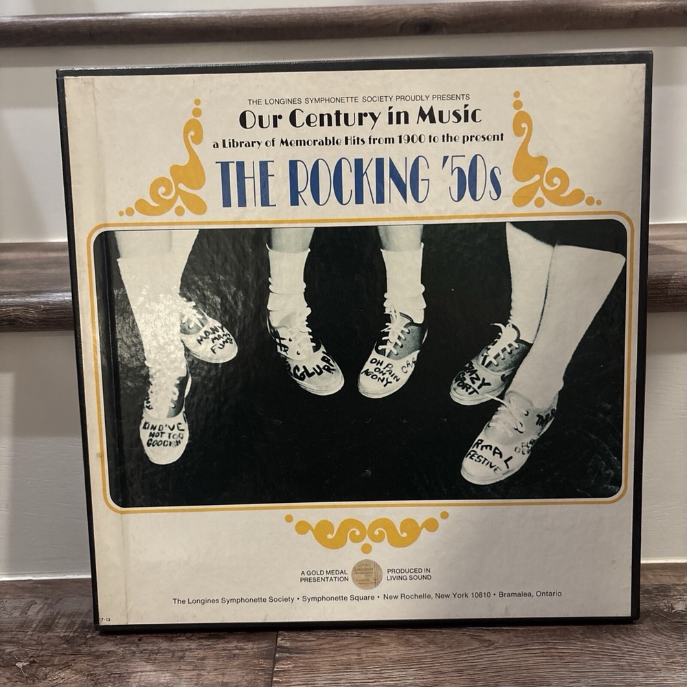 3 LP Vinyl Box Set Longines Symphonette - Our Century In Music -The Rocking 50s.